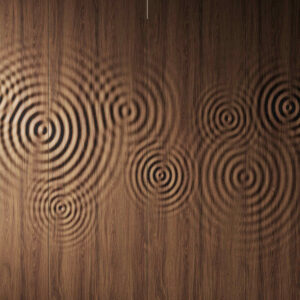 Art Panel Water Drop Pattern