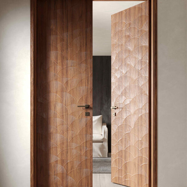 银杏叶.1 Art Door Ginkgo Leaf